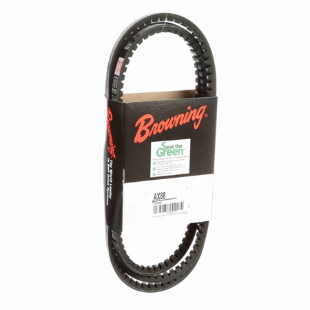 Browning EPDM Notched Belt 98% Efficient AX88